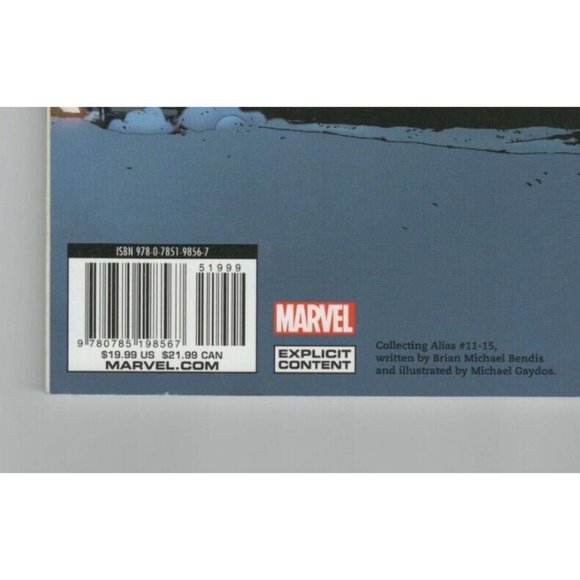 Max Comic Explicit Content Jessica Jones Vol.2 Graphic Novel Comic Book - Picture 9 of 10